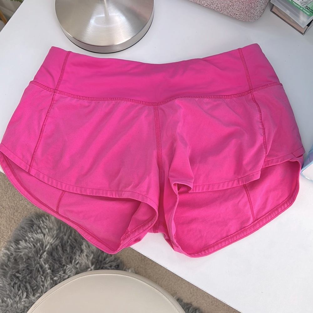 Lulu Lemon speed up shorts